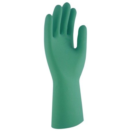 Guante de nitrilo sin soporte con flocado interior NITRIL 330 3L