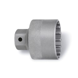 Vaso para eje de pedalier de 16 muecas