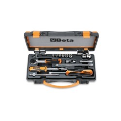 10 llaves de vaso y 7 accesorios – 900AS/C10