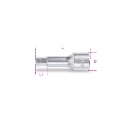 Vasos macho hexagonales 920ME - Beta Tools
