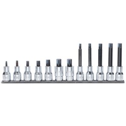 920XZN/SB12 – Juego de 12 vasos de 1/2"" con punta XZN®, en soporte –