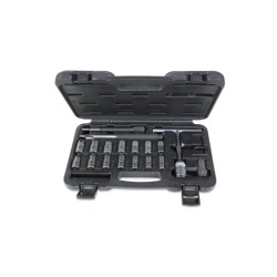 Surtido de 19 herramientas para limpiar el alojamiento de los inyecto