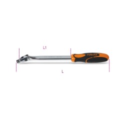 Mango articulado de 3/8"", con mango cromado – Beta Tools";