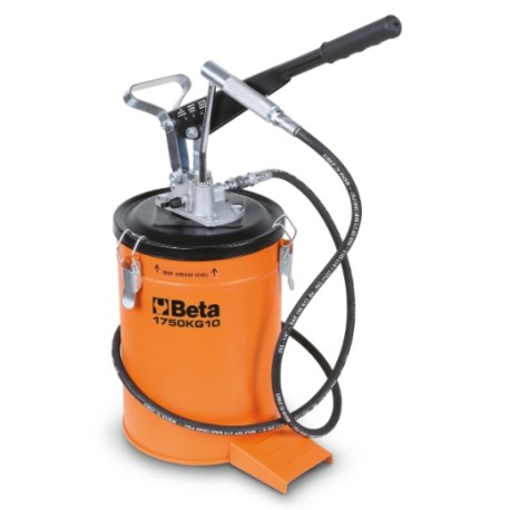 Engrasadora de palanca de 10 kg con manguera de alta presión de 2 m