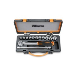 Juego de 11 llaves de vaso y 2 accesorios – Beta Tools