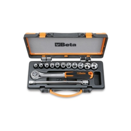 Juego de 11 llaves de vaso y 2 accesorios – Beta Tools