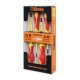 Juego de 4 destornilladores slim, aislados, modelo 1273MQF/D4 – Beta