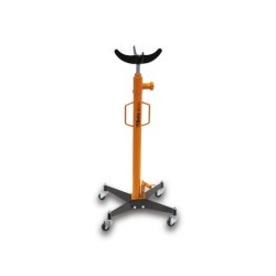 Gato de foso - 300 kg, vástago cromado y bomba de pedal