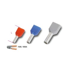 Terminales aislados de tubo para cables dobles 1634-TD – Beta Tools
