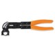 Pinza con Cabeza Orientable para Grapas de Plástico