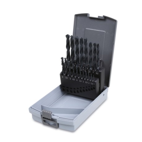 Juego de 25 brocas HSS helicoidales laminadas | Beta Tools