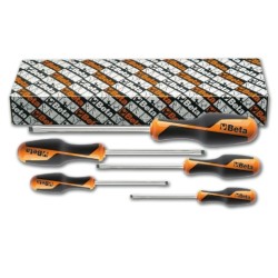 Juego de 5 destornilladores para tornillos sin cabeza con ranura, Bet