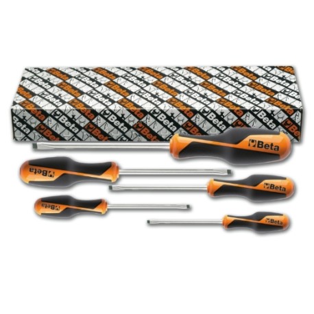 Juego de 5 destornilladores para tornillos sin cabeza con ranura, Bet