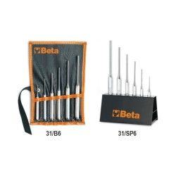 Juego de 6 Botadores Cilíndricos en Sobre Enrollable de Poliéster Res