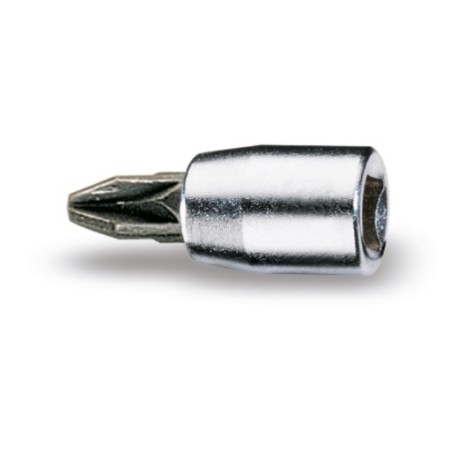 Juego de Vasos Destornilladores Phillips Cuadrado Hembra 1/4 Cromados