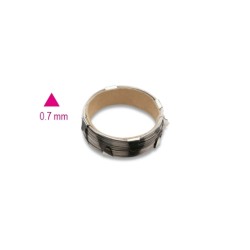 Cable de acero para cristales con sección triangular