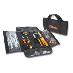 Maletín portaherramientas textil con 26 herramientas – Ligero y compl