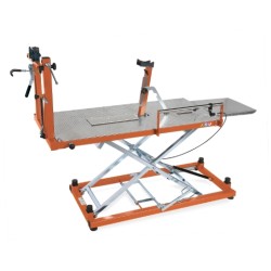 Elevador plegable para E-Bike con bloqueo por eje pasante