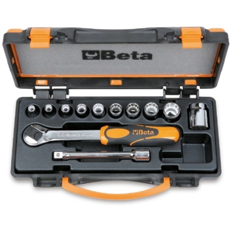 910/C10 – 10 llaves de vaso y 2 accesorios – Beta Tools