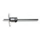  Calibre cursor de profundidad digital de acero inoxidable templado