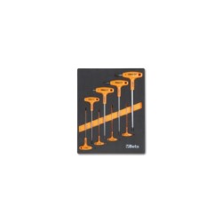 Llave Allen acodada con mango en T  M50 MV50