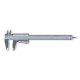Calibre de cursor de acero inoxidable templado en estuche rígido de material plástico 1650 200