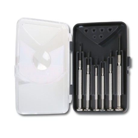 Juego de 6 microdestornilladores planos BetaEvox