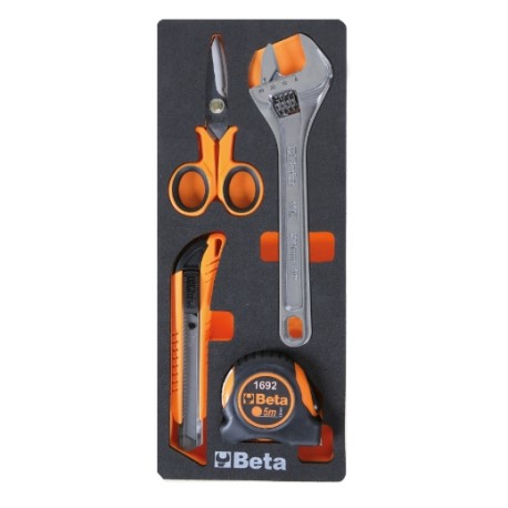 Termoformado suave con surtido de herramientas para medición