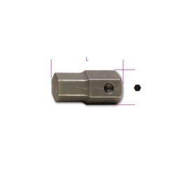 Punta de Impacto Macho Hexagonal, Unión 22 mm 727/ES22 – Beta Tools