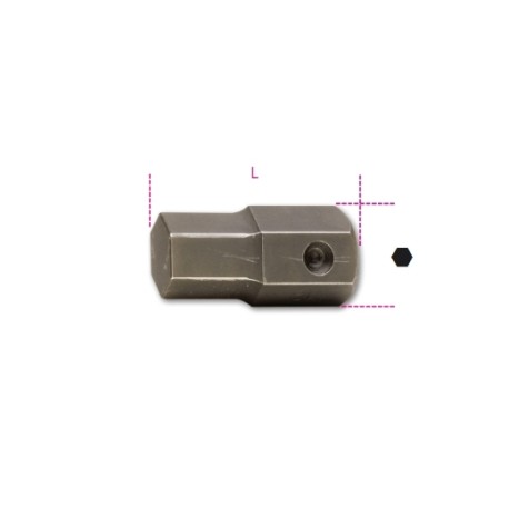 Punta de Impacto Macho Hexagonal, Unión 22 mm 727/ES22 – Beta Tools
