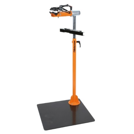 Mordaza monobrazo profesional de taller para bicicletas