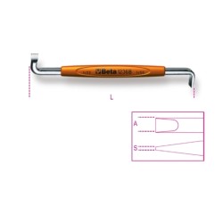 Destornillador acodado plano BetaEvox – UNI 7079 DIN 5200