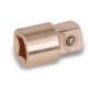 Adaptador Antichispa con Cuadrado Hembra de 1/2"" y Macho de 3/4"" – 