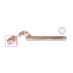 Llave de gancho articulada para tuercas, antichispa 99BA de Beta Tool
