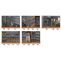 Surtido de 161 herramientas para uso universal 5908VU/2T