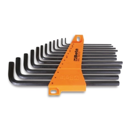 Juego de llaves Allen acodadas largas 96L/SC12 de Beta Tools