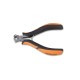 Alicate de corte frontal semirraso, con mangos en bimaterial 1190BM