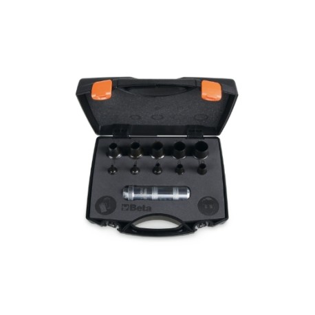 Juego de 10 sacabocados de 3 a 20 mm y 1 accesorio 1105/C10T – Beta T