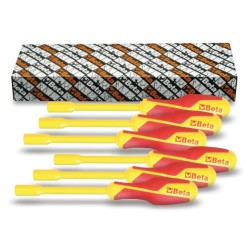 Juego de 6 Llaves de Vaso Hexagonales con Mango Aislado 1000V 943MQ/S