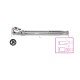 Carraca reversible articulada con cuadrado macho de 3/8"", con mango 