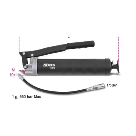 Bomba de engrase a palanca