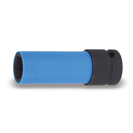 Llaves de Vaso de Impacto con Elementos Poliméricos Coloreados para T