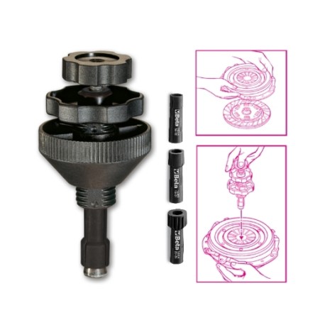 Herramienta Universal de Centrado de Embragues Completa con 3 Conos d