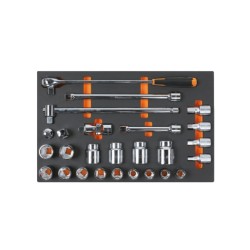 Vasos hexagonales y accesorios de 3/4"" MV126