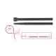 Bridas de nailon resistentes a los rayos UV 1748N – Beta Tools