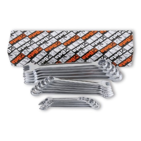 Llave Combinada con Boca Fija y Estrella Acodada Cromada 42 – Beta To