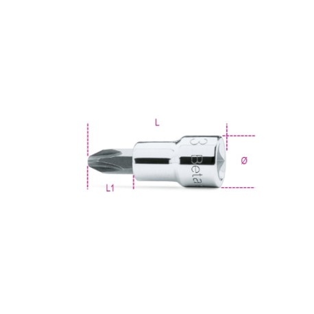 Vasos macho hexagonales 910PE - Beta Tools