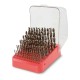 Juego de 91 brocas HSS-CO 8% helicoidales rectificadas | Beta Tools