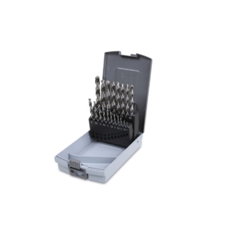Juego de 25 brocas HSS helicoidales rectificadas | Beta Tools