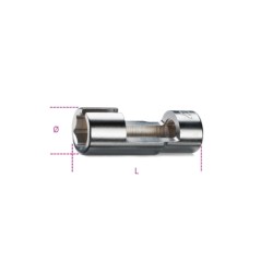 Llaves de vaso para sonda Lambda con cuadrado hembra 1/2” 960SL110